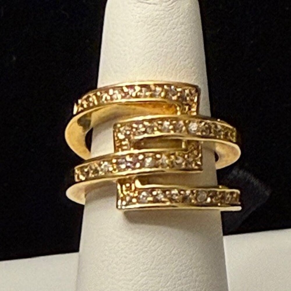 Lia Sophia "GOLDEN RULE" Ring